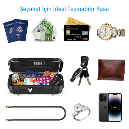 URZSHOP®-Taşınabilir Şifreli Güvenlik Kasası