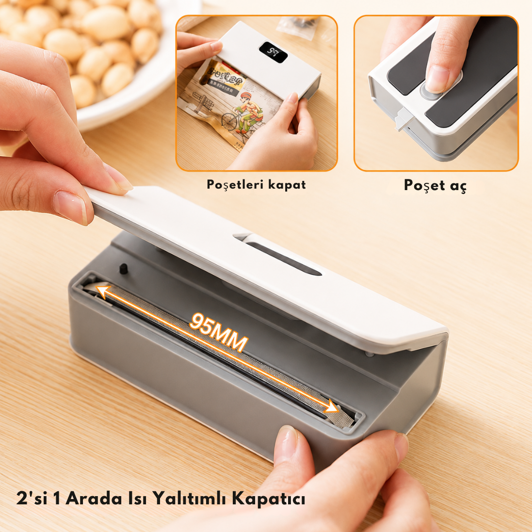 URZShop®-TaZeTuT Gıda Mühürleme Cihazı